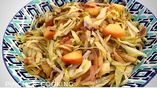 Sautéed Cabbage and Apple - Easy and Healthy Comfort Food - #Shorts