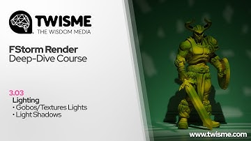 3.03 | FStorm Render Deep Dive | Fstorm Texture-Gobos Lights (English Audio)