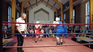 Ten Count Boxing Ladies White Collar Fight 5 Round 1