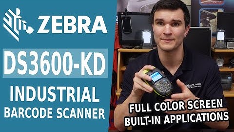 A Barcode Scanner with a Screen? - Zebra DS3600-KD Review - POSGuys.com
