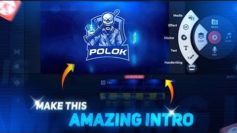 How to make a gaming intro in kinemaster || Professional gaming intro || Polok Nandi official