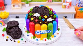 Magical Rainbow OREO Cake