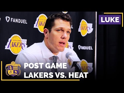 Luke Walton Reacts To Goran Dragic, Jordan Clarkson Altercation