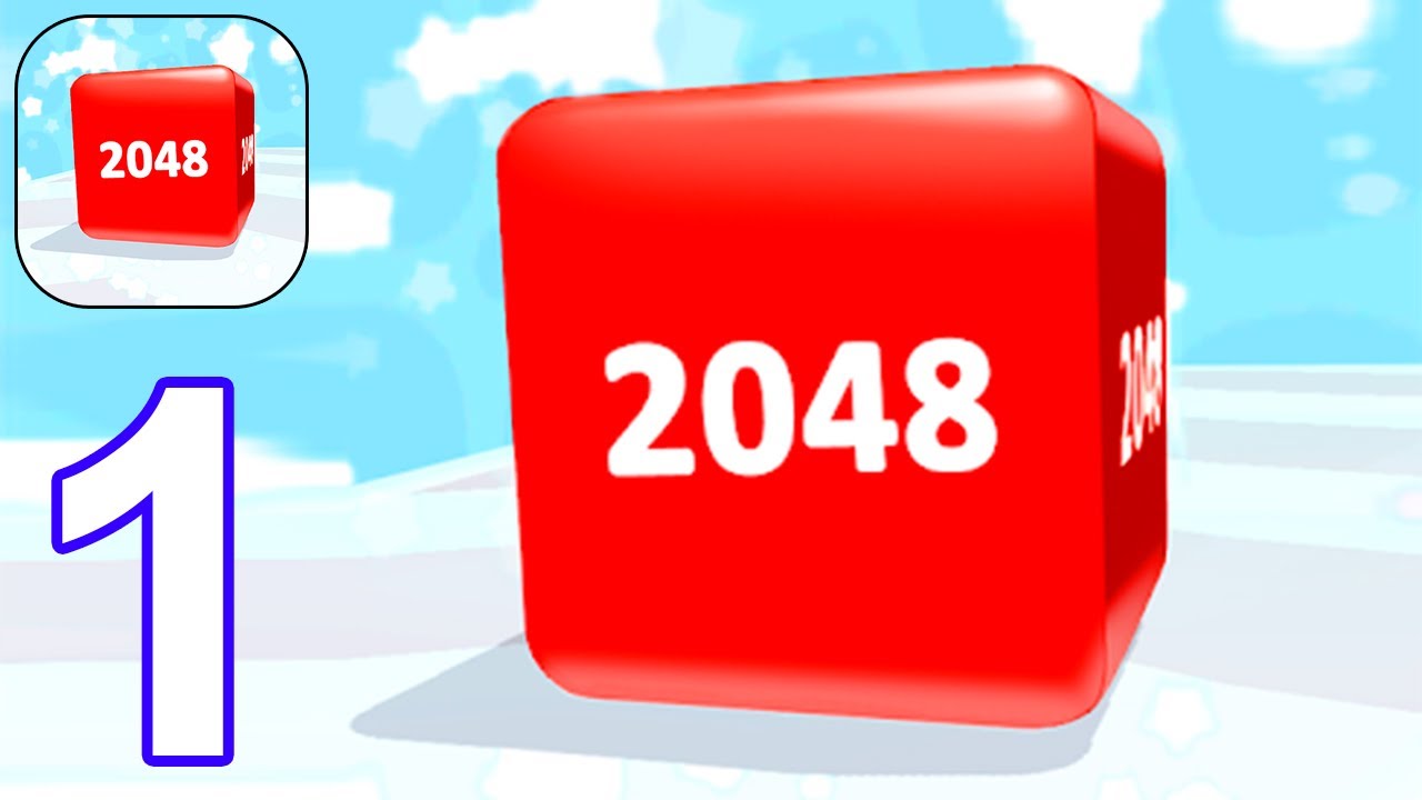 Cube Race 3D: Join 2048 - Gameplay Walkthrough Part 1 All Levels 1-12 (Android, iOS)