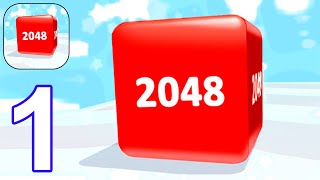 Cube Race 3D: Join 2048 - Gameplay Walkthrough Part 1 All Levels 1-12 (Android, iOS) screenshot 5