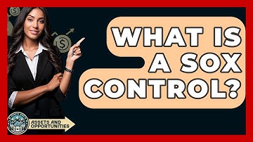 What Is A SOX Control? - AssetsandOpportunity.org