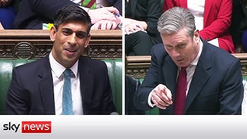 PMQs in full: Sunak and Starmer clash over small boats plan