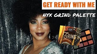 Tiffany Simone Get Ready With Me Nyx Grind Palette Machinist Collection
