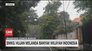 BMKG: Hujan Melanda Banyak Wilayah Indonesia