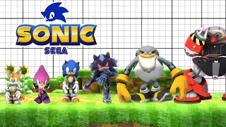 Sonic Size Comparison | Animated