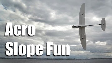 Acro slope fun - Eachine Razor & Depron Ultralight