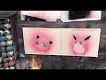 Jigglypuff and Wigglytuff - Pokemon spray painting!