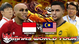 INDONESIA VS MALAYSIA | RIVAL ABADI & DERBY NUSANTARA  PERTANDINGAN PANAS DI TIMNAS WORLD TOUR 2022