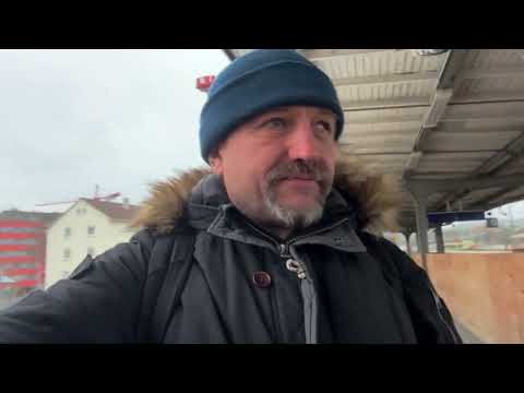 небольшой студенческий город в Германии Тюбинген декабрь 2024 года.