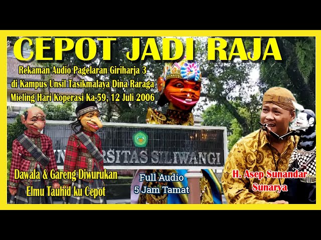 Wayang Golek GH3 Cepot Jadi Raja (Audio Panggung, 2006) - H. Asep Sunandar Sunarya class=