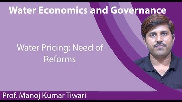 Lecture 25 : Pricing Water: Water Tariff Models