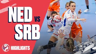 Highlights | Netherlands vs Serbia | Preliminary Round | Women's EHF EURO 2020