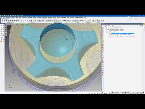 CAM 3 AXIS - New waveform roughing | VISI 2022.0