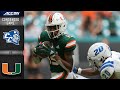 Central connecticut state vs miami condensed game  2021 acc football