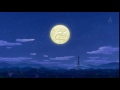 Cute Anime Girl "Awooo" at the moon