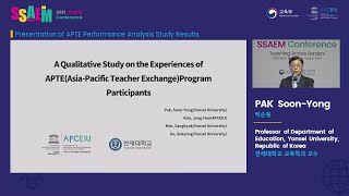 2021 SSAEM Conference - APTE Performance Analysis