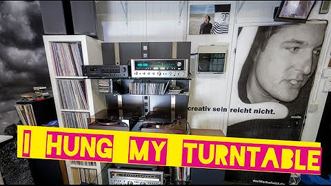 technics recordplayer sl-10 wall mounted