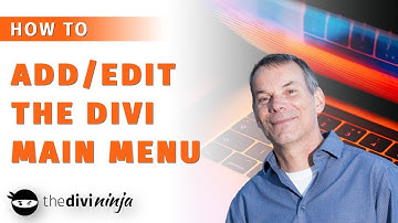 How to Setup / Edit the Main Menu in Your Divi / WordPress Site