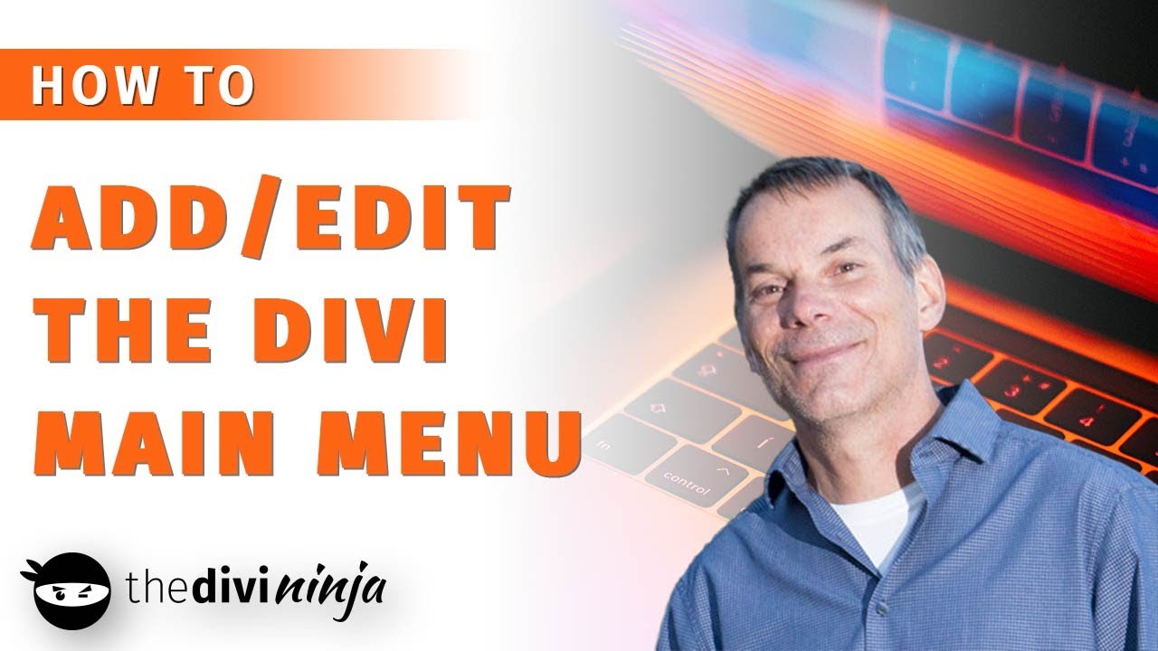 How to Setup / Edit the Main Menu in Your Divi / WordPress Site - YouTube