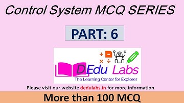 Control System MCQ | Gate Exam | Competitive Exam | Practice Series |Laplace Transformation: Part 1