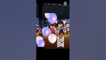 So Cute 💜💜💜💜💜BTS animation (TinyTAN)#bts#tinytan#btsshort