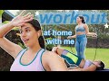 Workout Routine AT HOME *staying motivated & healthy during quarantine*