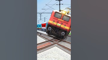 Humsafar Express Derailed – Train Overturned at curve #train #railway