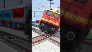 Humsafar Express Derailed β Train Overturned at curve #train #railway