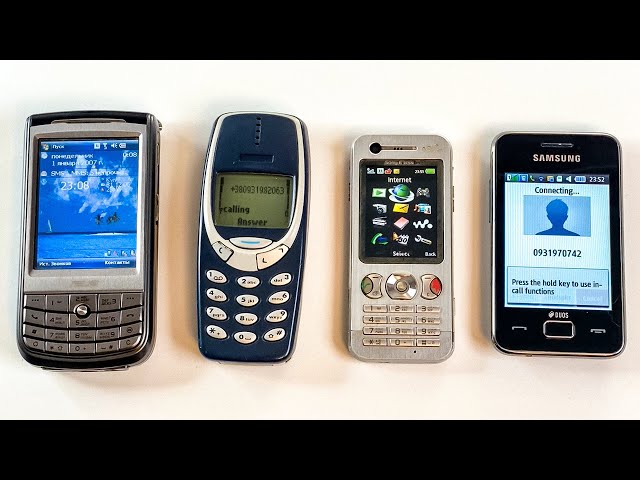 Retro Legend Phones ASUS P525 & NOKIA 3310 & Sony Ericsson i890 & Samsung Star 3 Fake Incoming calls