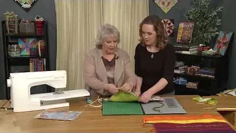 Binding Quilts with Piping with Karen Charles