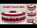 Ide Kreatif - Tempat Permen Terbaru Dari Kain Flanel || Candy Place Idea || Kotak Permen