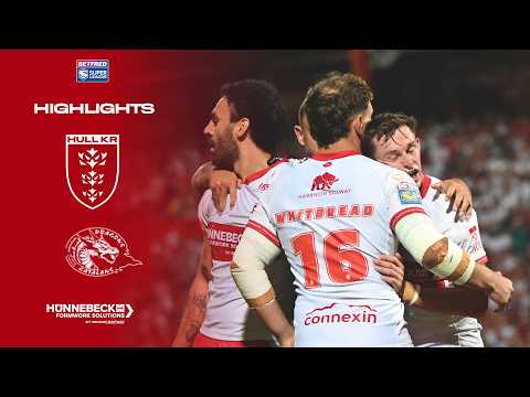 Broadbent Scores BRACE ✌️ Hull KR 28-10 Catalans Dragons - Super League Round 23 Highlights