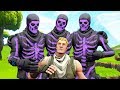 I tried out for a TOXIC Purple Skull Trooper Clan!