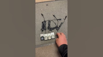 Lot of 5 DigitalPersona U ARE U 4500 Fingerprint Reader