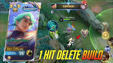 SAVAGE!! GLOBAL CLINT NEW 1 HIT DELETE BUILD FOR SEASON 38! | CLINT BEST BUILD 2025