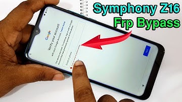 Symphony Z16 Frp Bypass | Symphony Z16 Google Account Unlock | Android 10 Pie Without PC |