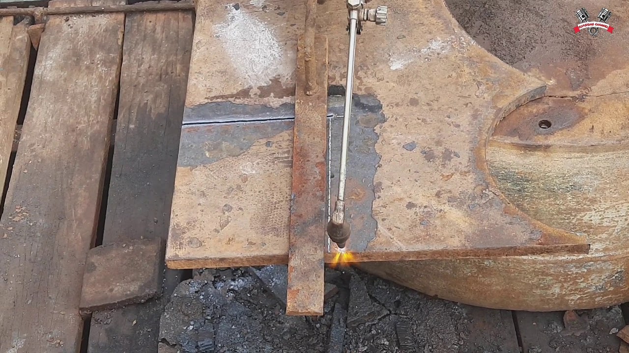 Cara potong plat tebal yang benar