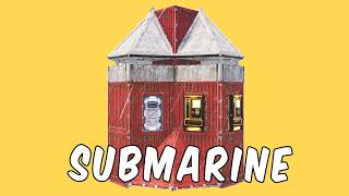 The Submarine - Solo/Duo - Simple - 24+ Rockets / Rust Base Design