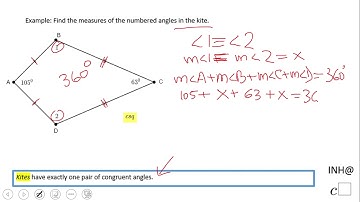 INH: Quadrilaterals: Kite #2
