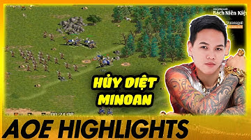 Khi người cầm Minoan là CỤ HƯỞNG...Chim Sẻ Đi Nắng vừa đánh vừa THƯ GIÃN | AoE Highlights