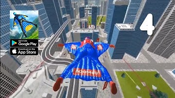 Base Jump Wing Suit Flying - Level 5 Gameplay Walkthrough Part 4 (Android, IOS)