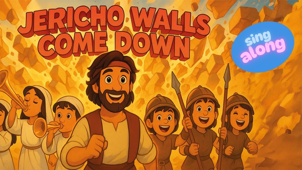 Jericho Walls Come Down- Bible Story Song | Bible Hero Series