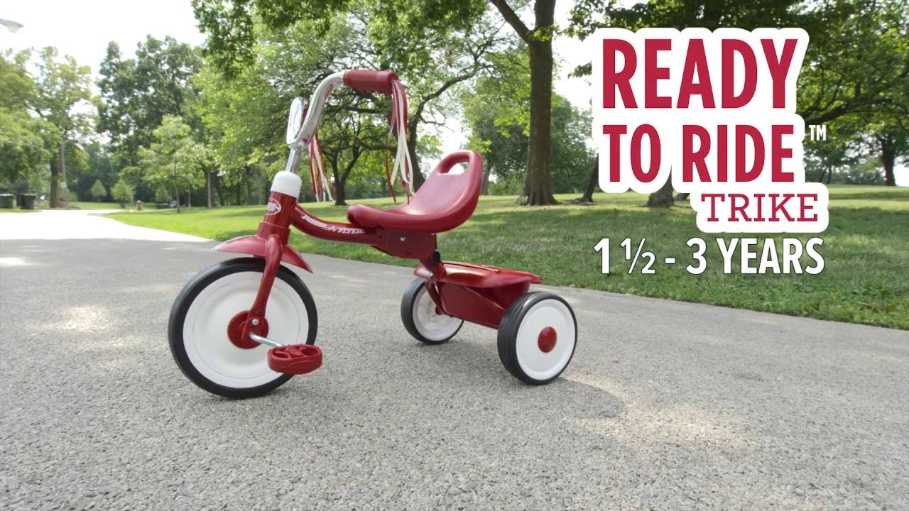 radio flyer fold and go tricycle