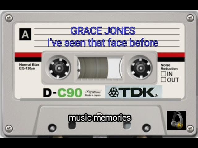 Grace Jones - i've seen that face before