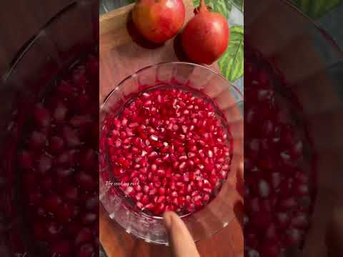 Pomegranate Juice.#thecookingrack #shortvideos#youtubeshorts